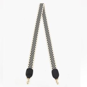 Clare V • Checkered Crossbody Strap